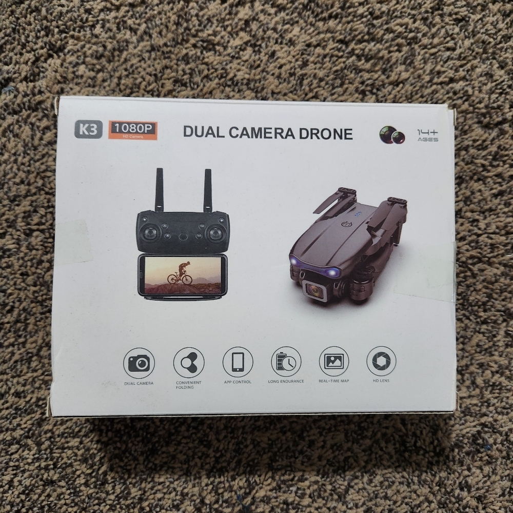 NIB Dual Camera Drone - Picture 2 of 3